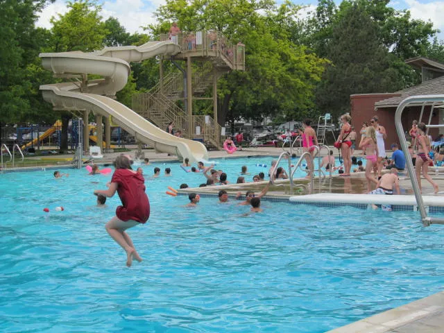 Pickleball courts at Osborn Park in Larimer County, Colorado