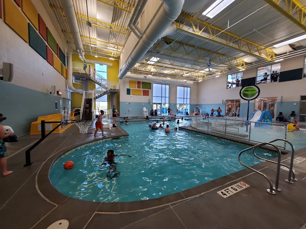 Pickleball courts at Northglenn Recreation Center in Adams County, Colorado