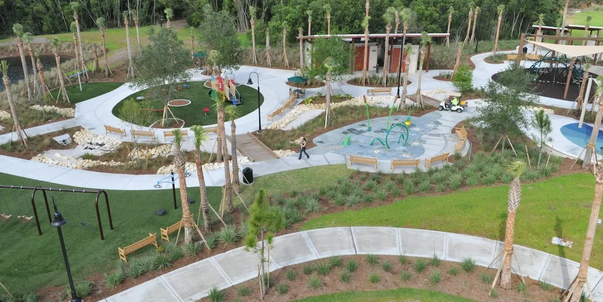 Pickleball courts at Boynton Beach Tennis Center in Palm Beach County, Florida