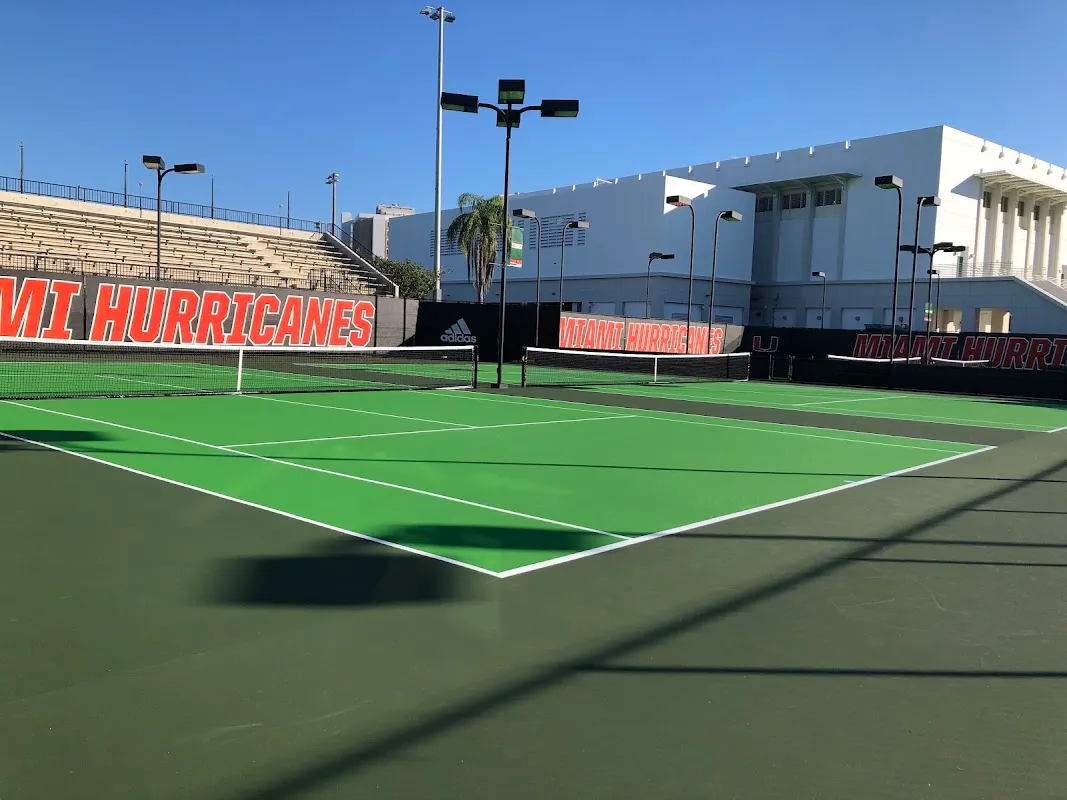 Pickleball courts at UMiami Pickleball in Miami-Dade County, Florida
