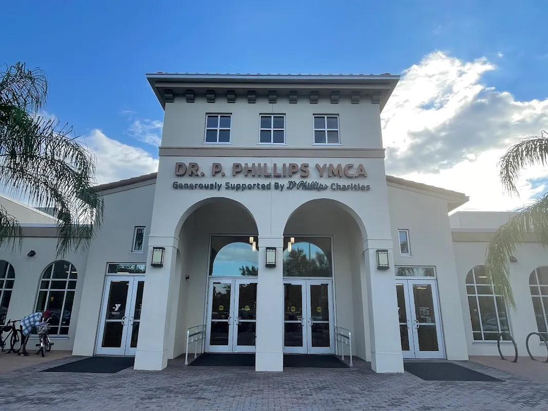 Pickleball courts at Dr Phillips YMCA in Orange County, Florida