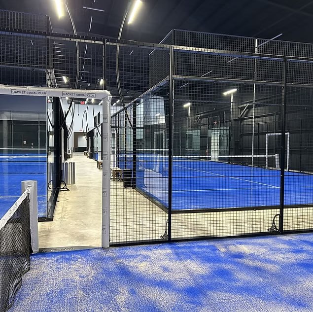 indoor playing area at Racket Social Club - Katy in Katy, TX