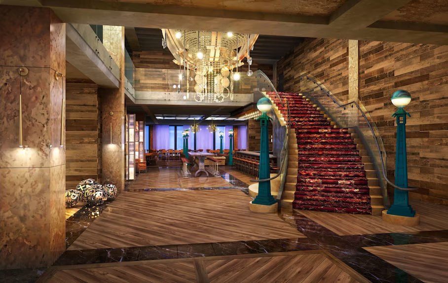 pickleball courts at Dinkville at Bobby Hotel (Rooftop) in Nashville, TN