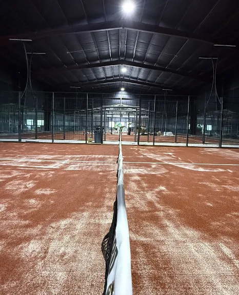 padel courts at 4Padel Club in College Station, TX