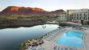 players enjoying pickleball at Black Desert Resort in Ivins, UT