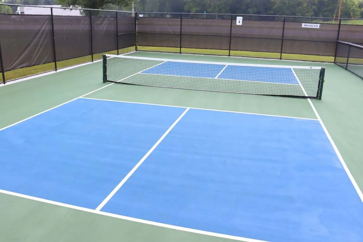 pickleball courts at Corby Pickleball Courts in St. Joseph, MO