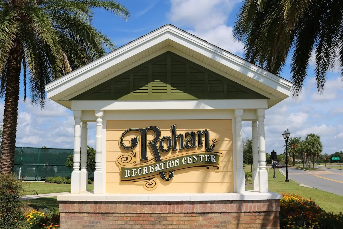 Pickleball courts at Rohan Recreation Center in Sumter County, Florida
