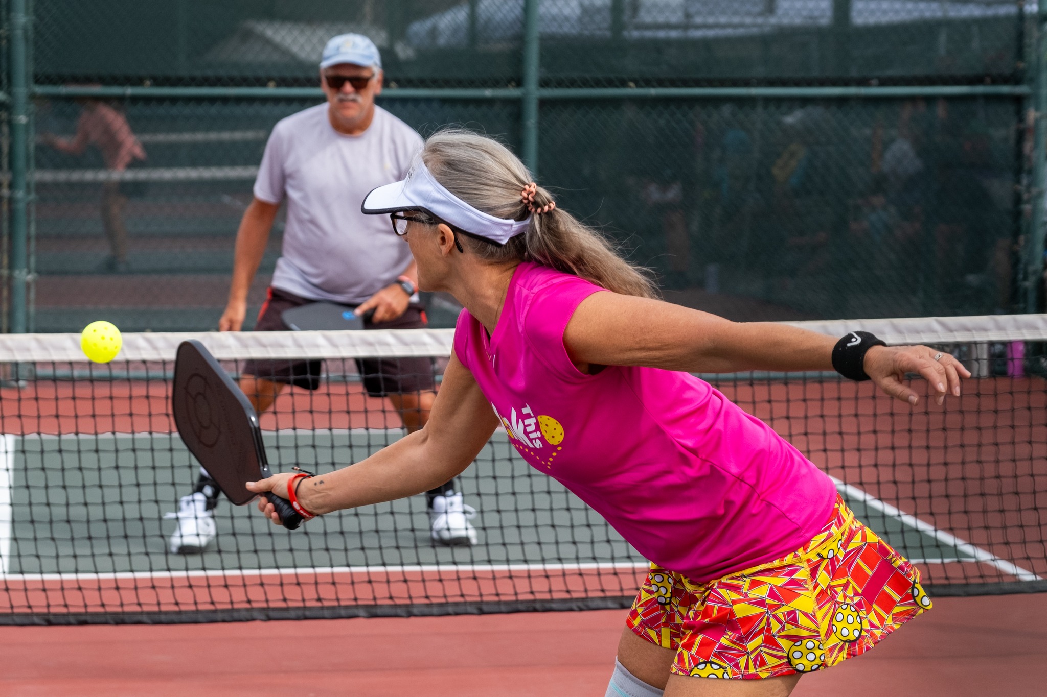 Pickleball courts at Liberty Courts At Palm Ridge Rec Center in Phoenix, Arizona