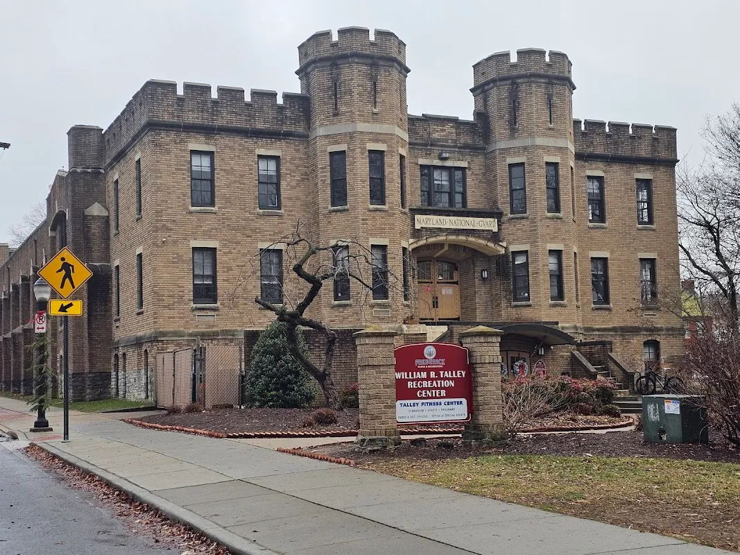 Pickleball courts at Wm Talley Recreation Center in Montgomery County, Maryland