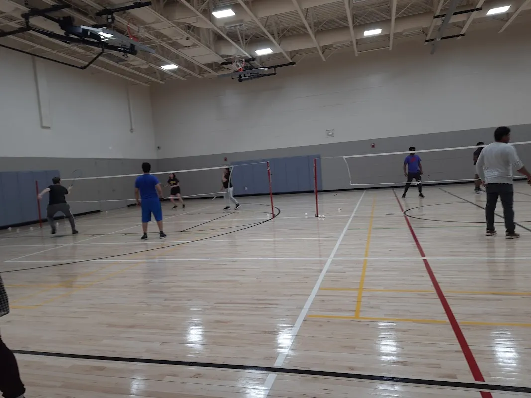 Pickleball courts at Plum Gar Neighborhood Recreation Center in Montgomery County, Maryland