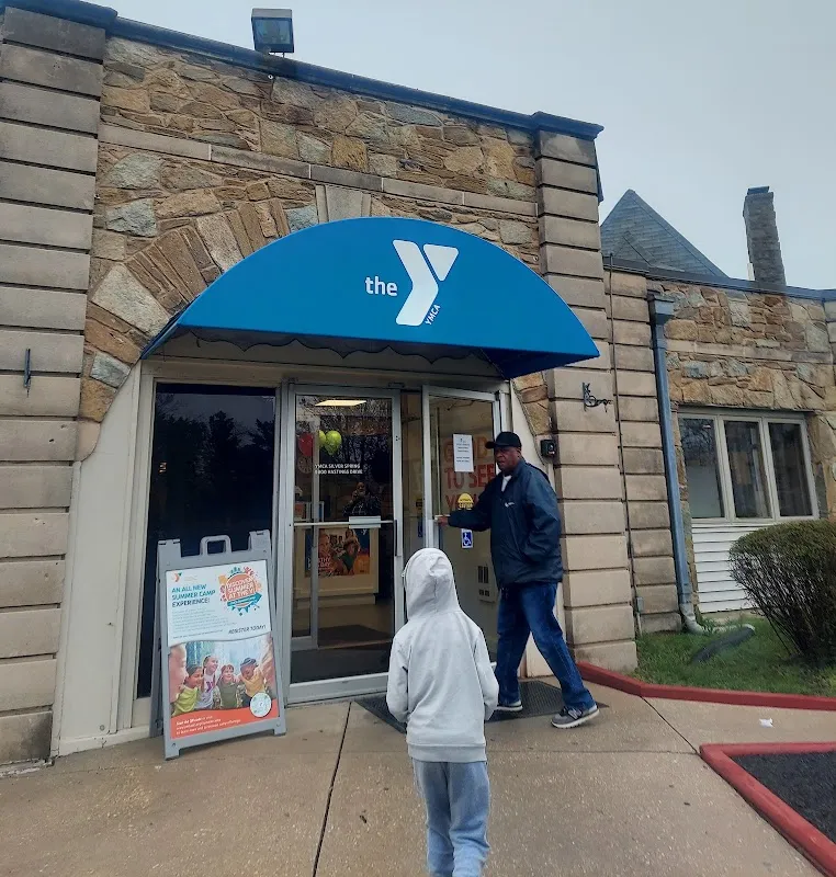 Pickleball courts at YMCA Silver Spring in Montgomery County, Maryland
