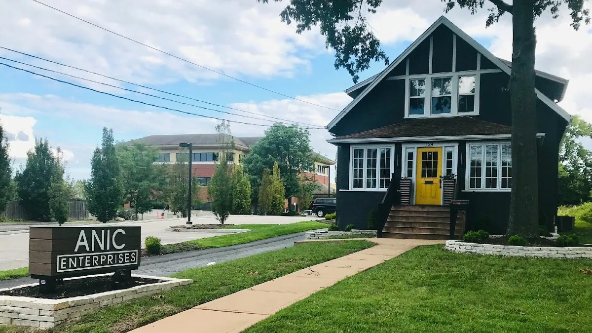 Pickleball courts at Kirkwood Park Tennis Center in St. Louis County, Missouri