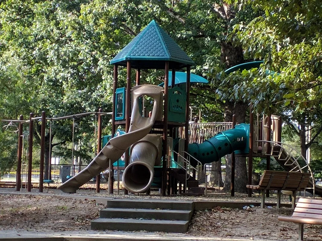 Pickleball courts at Lions Park Community Center in Wake County, North Carolina