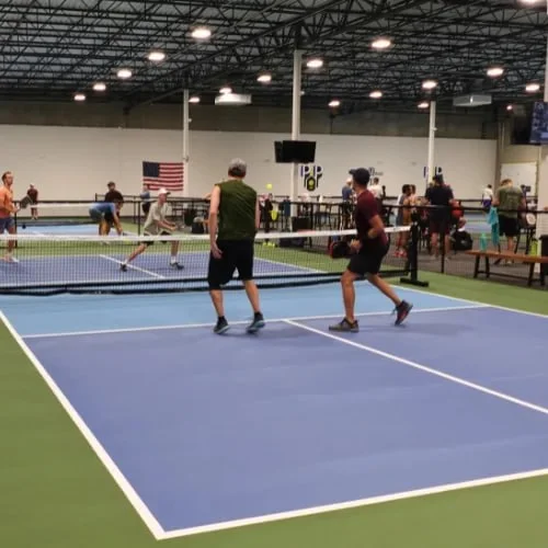 indoor playing area at Pickles and Play in Wake Forest, NC