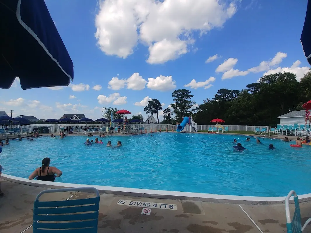 Pickleball courts at Toms River Township Park in Ocean County, New Jersey