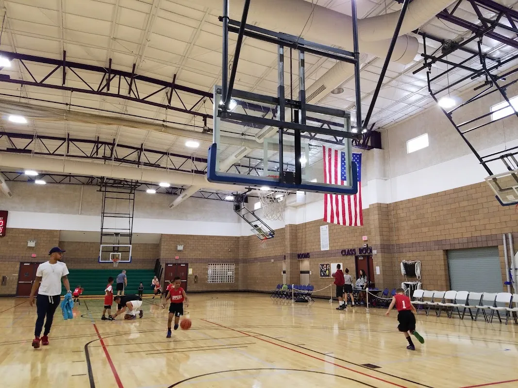 Pickleball courts at Veterans Memorial Leisure Services Center in Clark County, Nevada