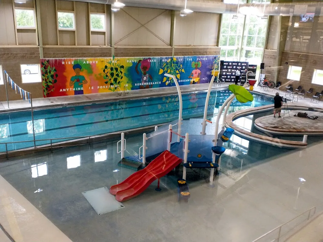 Pickleball courts at Hutcherson YMCA in Tulsa County, Oklahoma