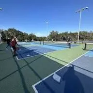 outdoor playing area at Veterans Memorial Park in Cedar Park, TX