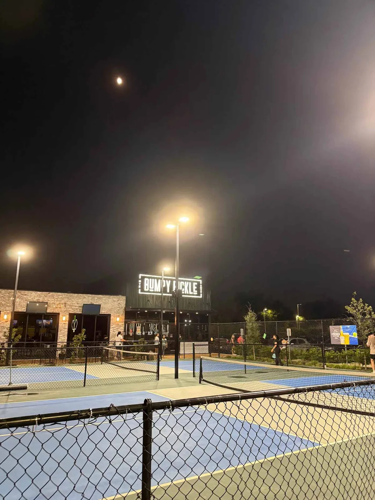 pickleball courts at Bumpy Pickle in Houston, TX