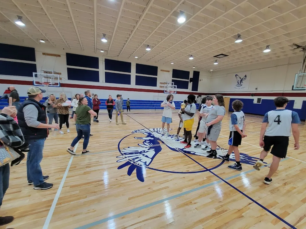 GOOCHLAND COUNTY PARKS & REC CENTRAL GYM — 3 pickleball courts in Goochland County, VA with indoor play, lighted