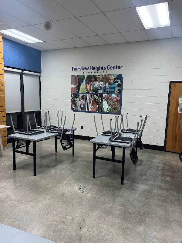 Pickleball courts at Fairview Center in Lynchburg County, Virginia