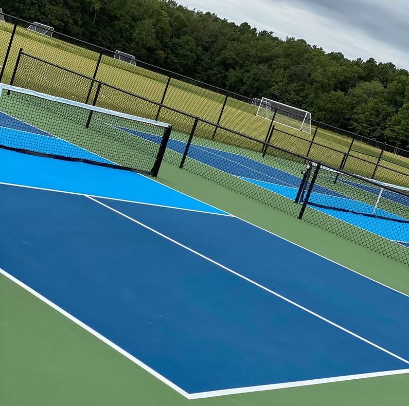 Pickleball courts at Sandhill Fields in Georgetown, DE