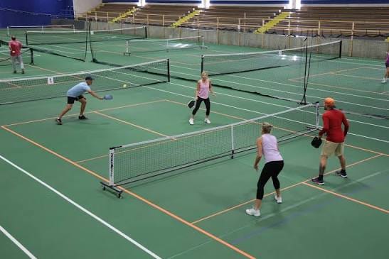 Pickleball courts at South Suburban Sports Complex in Jefferson County, Colorado