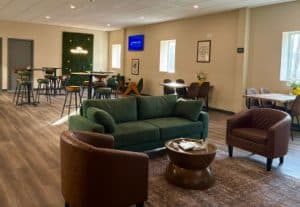 Member lounge at The Wicked Pickle