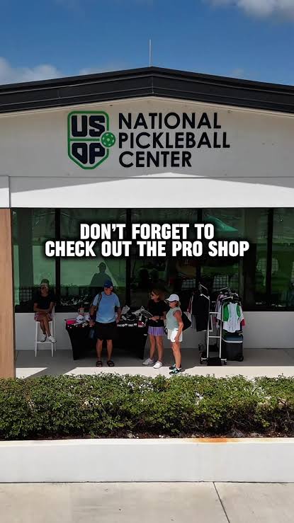 Pro shop at USOP National Pickleball Center