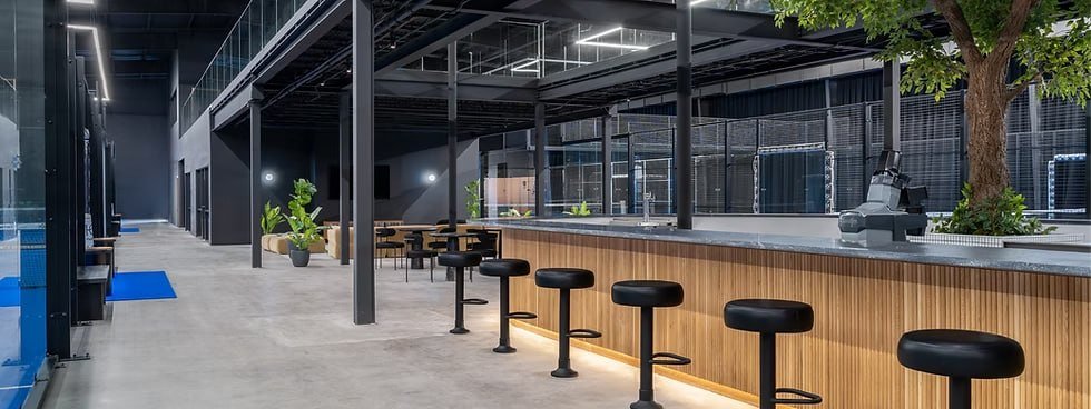 Bar at Padel Haus Nashville