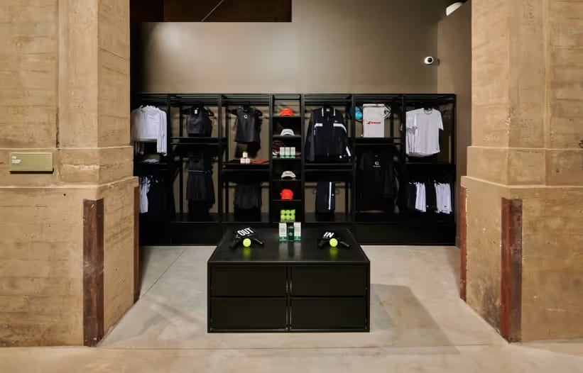 Pro shop at Ballers Philadelphia