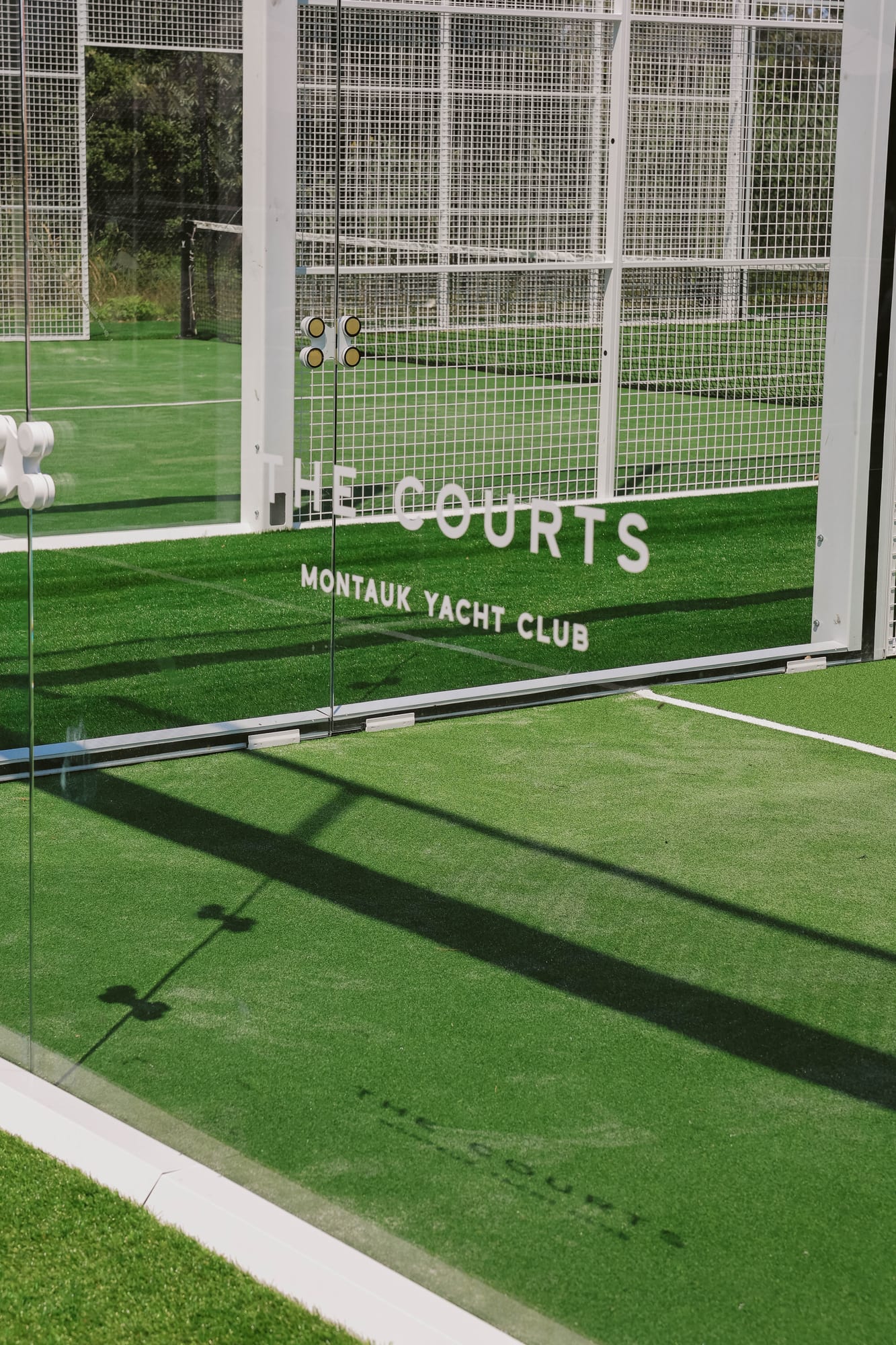 Pickleball courts at The Courts at Montauk Yacht Club in Montauk, NY