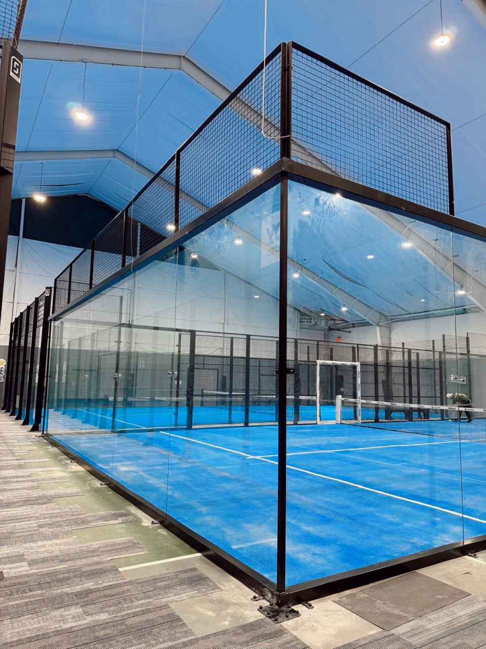Padel courts at Charlotte Padel Club - Matthews in Matthews, NC