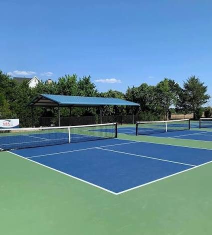 Outdoor pickleball courts at Meijer Sports Complex in Rockford, MI