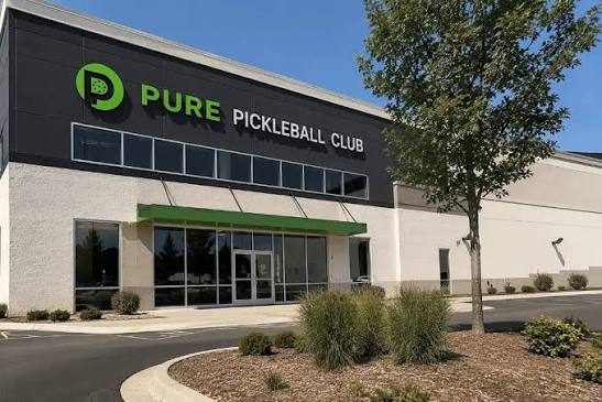 Exterior entrance of Pure Pickleball Club
