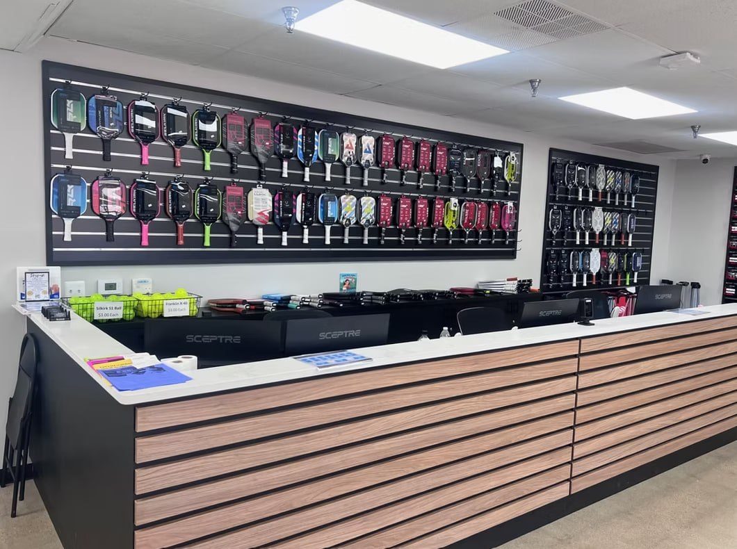 Pro shop at Bash Pickleball Club