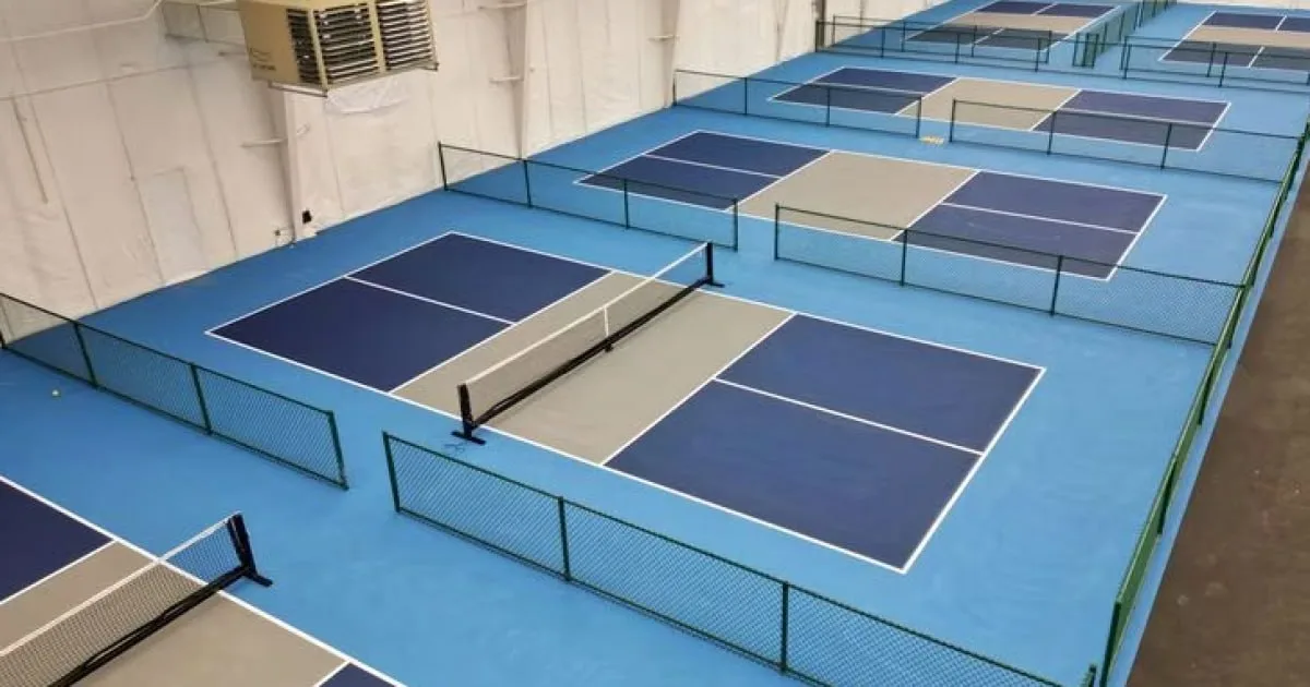 indoor playing area at The Pickle Lodge in Cincinnati, OH