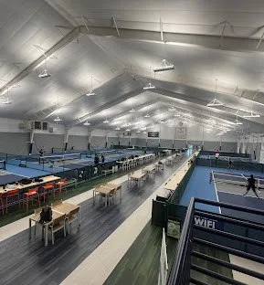 pickleball courts at The Pickle Lodge in Cincinnati, OH