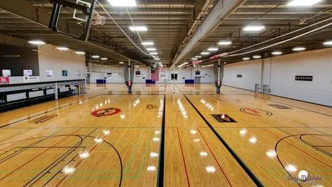 Pickleball courts at The Warehouse Athletic Facility in Spokane, WA